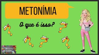 O que é metonímia [upl. by Drawd55]