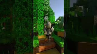 Cartoon style texture pack for Minecraft Bedrock RTX  Deferred rendering [upl. by Kcolttam651]