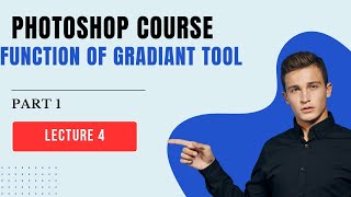 Mastering the Gradient Tool in Photoshop  Complete Guidequottheyouthacademy [upl. by Casmey]