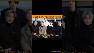 Top 3 interesting facts about bts facts about bts shorts bts [upl. by Eikceb]