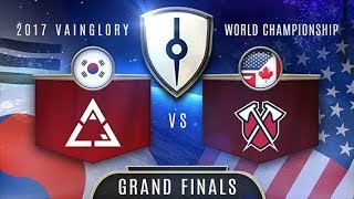 Tribe NA VS ACE Gaming EA  Razer 2017 Vainglory World Championship  Grand Finals [upl. by Alyad]