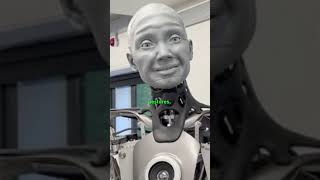 Can Ameca display emotions ameca robot ai humanoid amecarobot robotics airobot shorts usa [upl. by Keare]