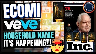 Ecomi  OMI  VEVE INC MAGAZINE amp MORE HUGE NEWS  Household Name In The Making 🤑 [upl. by Currie]