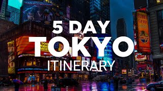 Tokyo FiveDay Itinerary  Your Perfect Travel Guide For a 5 Day Trip [upl. by Ttemme]