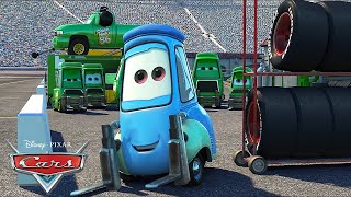 Every Guido Pitstop  Pixar Cars [upl. by Deny]