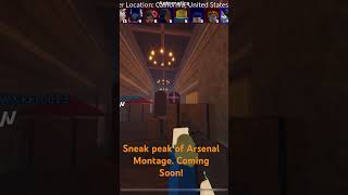 Arsenal Montage video coming soon roblox gaming [upl. by Petite]