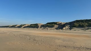 Er worden gaten in de duinen gemaakt ten zuiden van Castricum opname van dinsdag 5 nov 2024 [upl. by Blackman160]