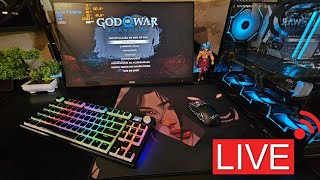 💥 God of War Ragnarok 💥 R7 5700x3D e RX 6700 XT LIVE ON🔴 [upl. by Louanne]