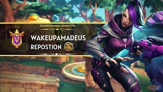 128 Lvl Kinessa World Best Sniper WakeUpAmadeus Grand Master x9 Savage Paladins Ranked Competitive [upl. by Nivlem217]