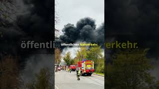 Großbrand in Leverkusen Schadstoffe freigesetzt shorts facts news trending [upl. by Ardis]