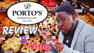 THE BEST BAKERY IN CALIFORNIA PORTO’s Bakery amp Cafe Review and Vlog [upl. by Swain]