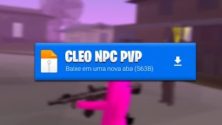 CLEO BOT NPC PARA PVP PARA SAMP MOBILE QUALQUER APK SAMP ANDROID GTA SA [upl. by Bekki]