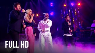 Lara Fabian Slimane Patrick Fiori Claudio Capéo  Le Temps Qui Court The Voice Kids France 2024 [upl. by Dickey]