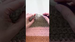 Herringbone Half Double Crochet Pattern link in the comments [upl. by Cutlerr371]