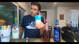 Ep 4 Applebees Super Easy Drink of the Week Patriotic Piña Colada [upl. by Dranreb]