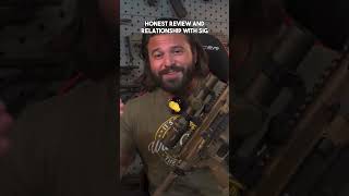 Honest Review of the SIG XM7 Military Rifle  308 Winchester Chambered  Brandon Herrera [upl. by Koziara]