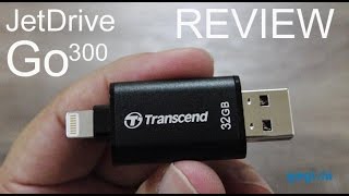 Transcend JetDrive Go 300K 32GB review [upl. by Nonnahsed409]