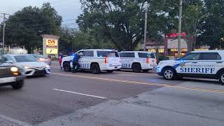 I thought there was a robbery at the gas station but it was just a normal traffic stop No drama [upl. by Ivers487]