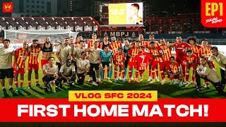 VLOG SFC 202425 Epi 1  First Home Match [upl. by Phox]