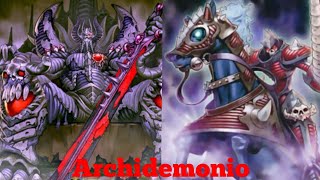 deck archidemonio frente al meta actual yugioh duel links [upl. by Lanza]