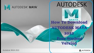 Autodesk Maya Animation software for 1 year free license  MAYA free version 1 year Download now [upl. by Ainorev]