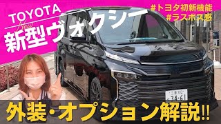 【新型ヴォクシー新型ノア】の外装とオプションを解説！エクステリアのポイントはココだ！ヴォクシーZグレードを使ってグレード比較も！【TOYOTA VOXY／トヨタヴォクシー】ネッツトヨタ三重 [upl. by Pamelina493]