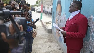 Haiti gang leader calls for dialogue as Kenyan police patrol the streets [upl. by Yrtsed]