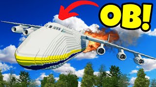 OB Caused Our Plane to EXPLODE and Crash in Stormworks Multiplayer [upl. by Agiaf]