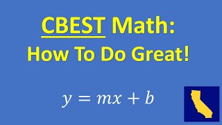 CBEST Math – How To Do Great And Pass [upl. by Stavros]