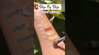 Step by step makeup for beginners makeup shorts ytshorts beginnersmakeup [upl. by Adnyleb495]