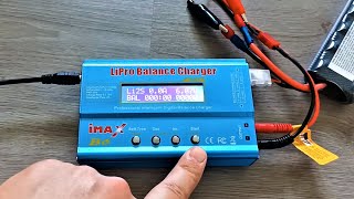 How to Charge Lipo Batteries with IMAX B6 LiPro Balance Charger How to Use Lipo Balance Chargers [upl. by Akinimod]