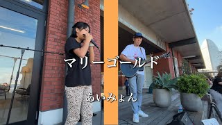 11歳最後の路上ライブ マリーゴールド  あいみょん [upl. by Robinia]