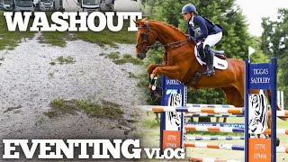 EVENTING IN SOGGY CONDITIONS at Catton Park  Donuts 4th Novice run  Eventing Vlog [upl. by Norvil782]