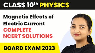 Class 10 Physics Chapter 13  Magnetic Effects of Electric Current  Fleming’s LeftHand Rule [upl. by Nanda]