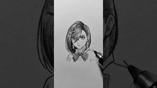 Drawing Momo ayase from dandadan shortsdrawing animegirl momoayase [upl. by Ennovahc]