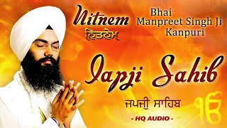 Japji Sahib Full Live Path Bhai Manpreet Singh Ji Kanpuri  Nitnem  New Shabad Gurbani Kirtan Live [upl. by Ahsinnek]