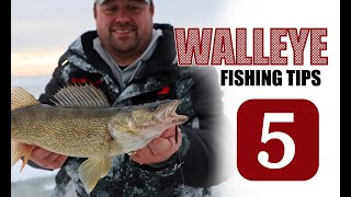 5 Walleye Tips for Ice Fishing Success [upl. by Anniahs]