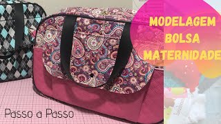 Bolsa Maternidade Passo a Passo de Molde Completo e Gratuito [upl. by Areem633]