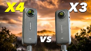 Insta360 X4 vs X3 InDepth Comparison A Huge Difference [upl. by Nilloc]