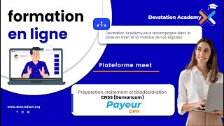 Préparation traitement et télédéclaration CNSS Damancom [upl. by Relyt]