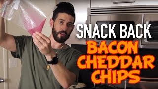 How to make Bacon Cheddar Chips  Snack Back [upl. by Stephen]