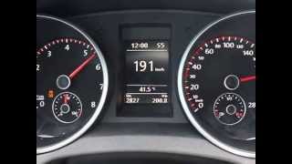 MK6 GTI LAUNCH CONTROL AND TOP SPEED 0  255 STOCK [upl. by Anawal]