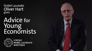 Nobel Laureate Oliver Hart Gives Advice to Young Economists [upl. by Alistair]