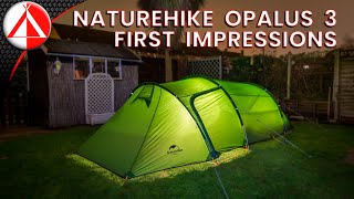 Naturehike Opalus 3 First Impressions [upl. by Anailuj742]