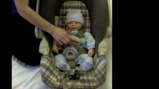 How to Buckle a Baby into a Car Seat with a 5Point Harness [upl. by Birkett]