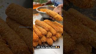 KFC Style Spring Rolls😳🔥 Indian Street Food [upl. by Namaj115]