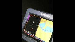 Lowrance 4G broadband radar vs tire in heavy fog [upl. by Lourie797]