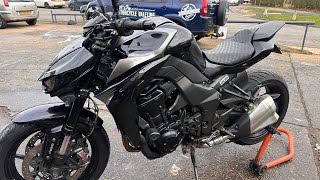 Kawasaki Z1000 PreSale polish up [upl. by Avehstab728]