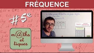 Calculer des fréquences  Cinquième [upl. by Amle]