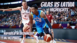 GILAS VS LATVIA FIBA OQT 2024Highlights [upl. by Neryt804]